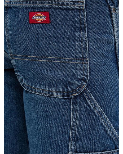 Dickies Blue 993 Carpenter Denim Shorts for men