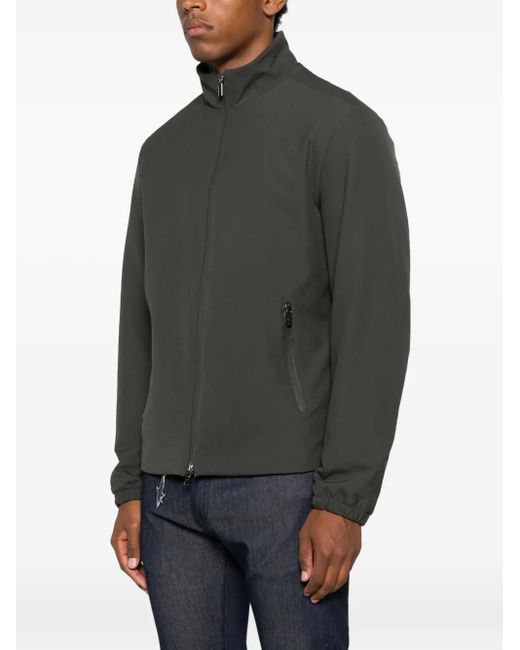 Paul & Shark Black Zip-Front Pocket Jacket for men