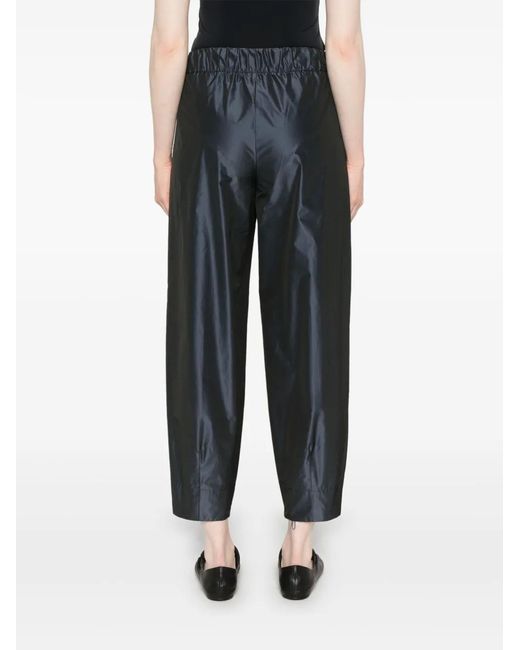 Herno Blue Taffeta Trousers