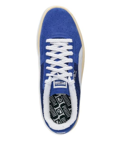 Zapatillas con paneles de malla PUMA de hombre de color Blue