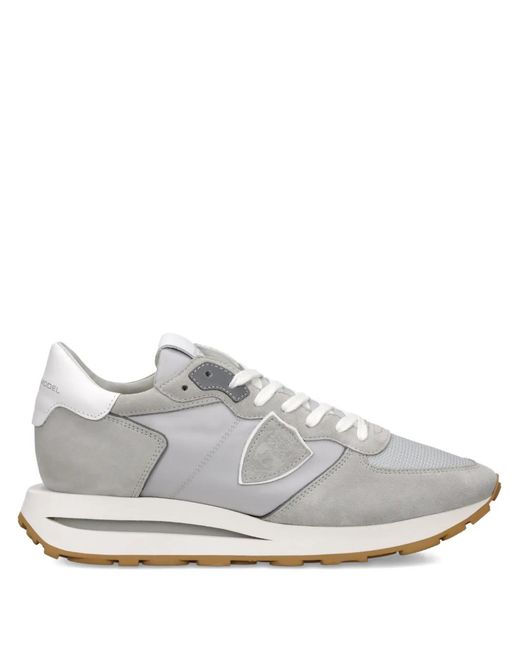 Philippe Model White Tropez Haute Lace-Up Sneakers for men