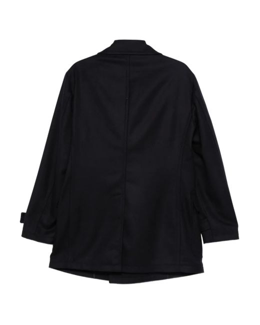 Tagliatore Black Lawrence Coat for men