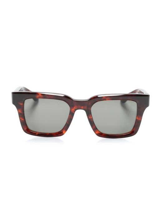 Matsuda Eckige M1033 Sonnenbrille in Gray für Herren