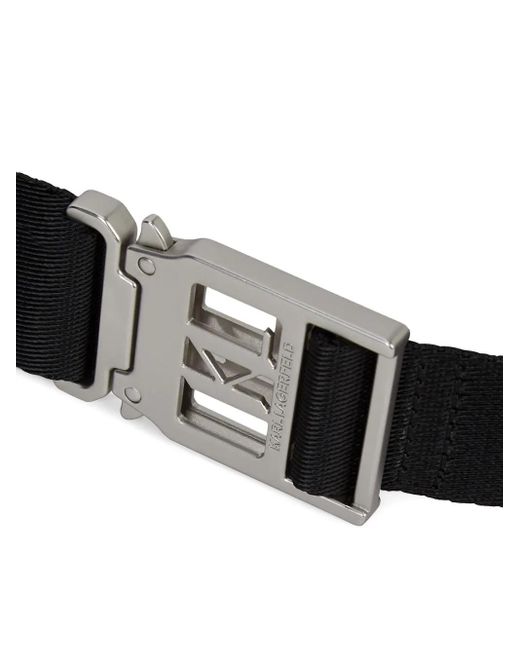 Karl Lagerfeld Black K/Urban Belt for men