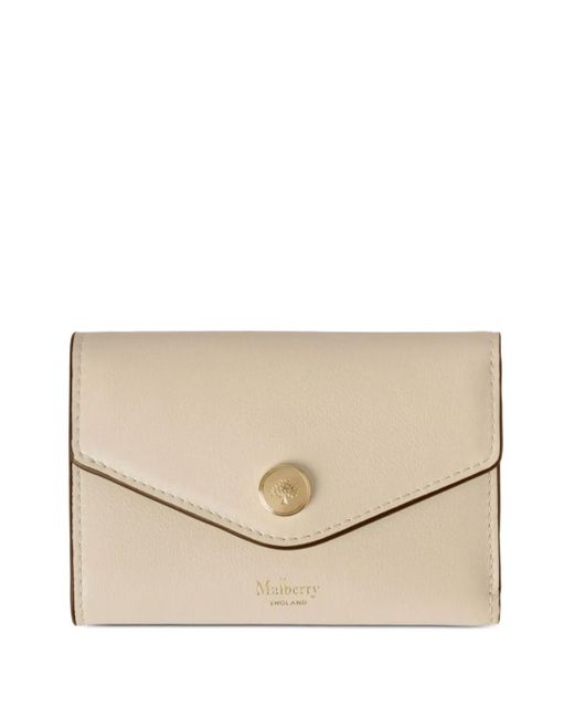Mulberry Natural Folded Multi-Card Wallet