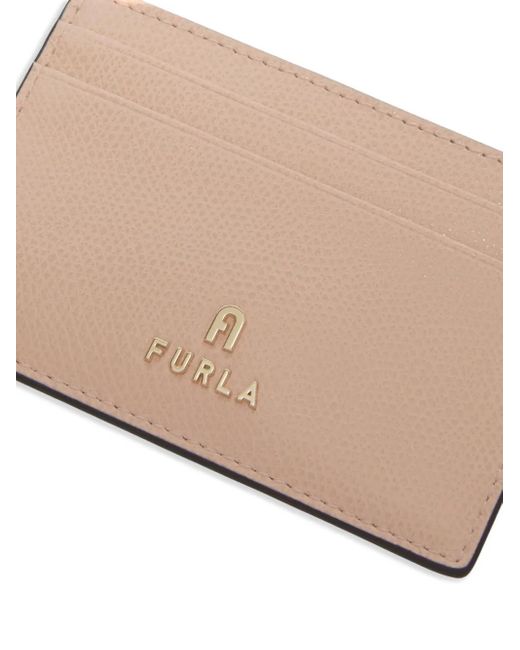Furla S カメリア カードケース Natural