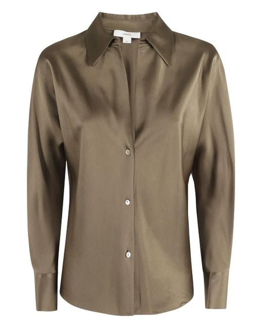 Vince Green Silk shirt