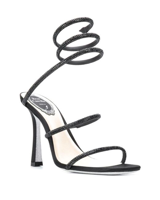 rene caovilla cleo black