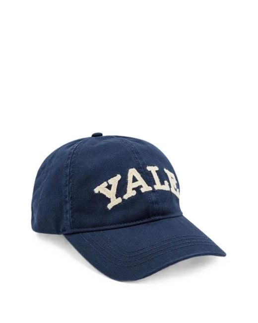 Gant Blue Yale Appliqué Baseball Cap for men