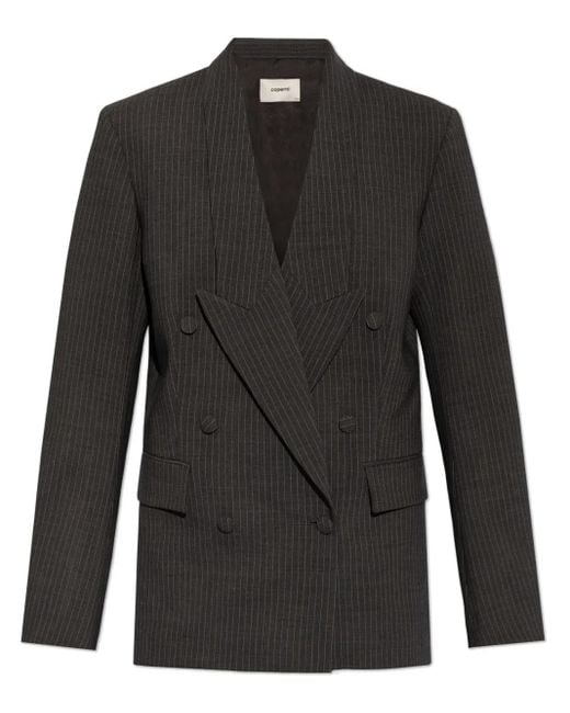 Coperni Black Double-Breasted Jacket