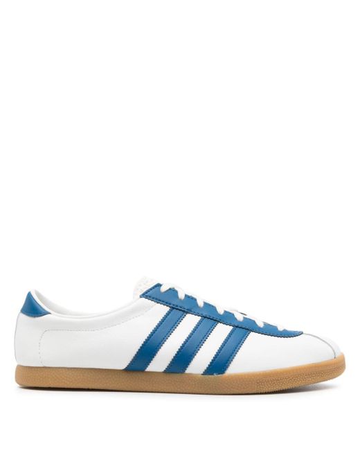 Adidas Blue London Lace-up Sneakers for men