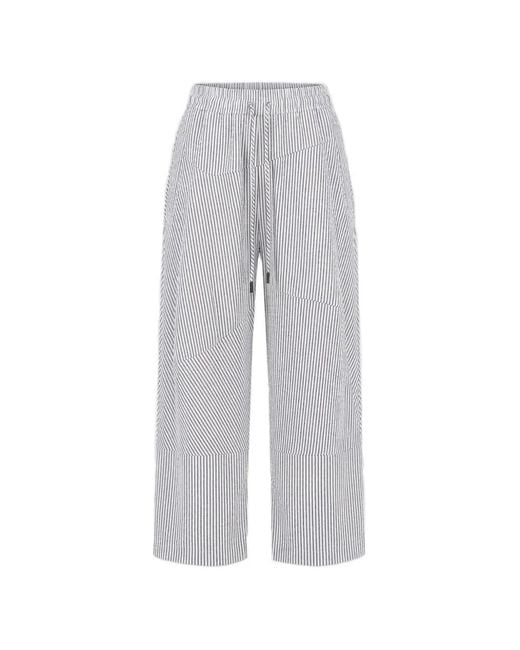 Vivienne Westwood Gray Striped Trousers