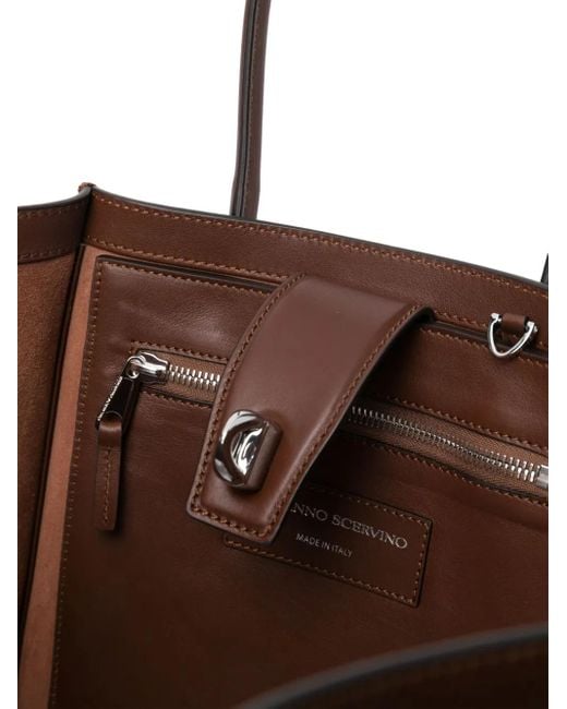 Ermanno Scervino Brown Maggie Handtasche