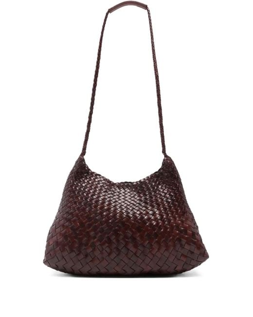 Borsa A Tracolla di Dragon Diffusion in Brown