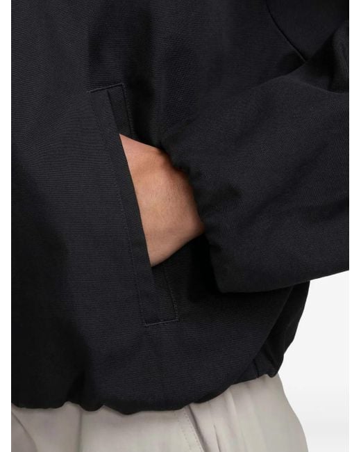 Nike Black Buttoned Cinched Jacket
