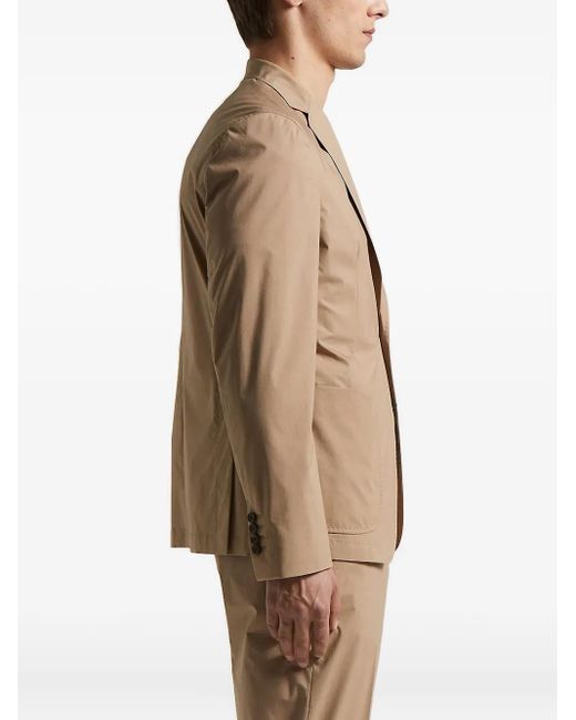 Peserico Natural Patch-Pocket Button Jacket for men