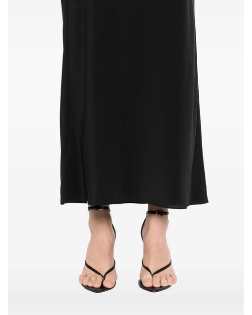 Tom Ford Black Silk Maxi Skirt