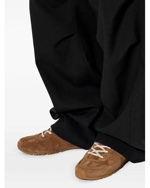 Alohas Brown Suede Sneakers for men