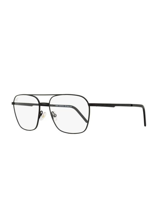 Maui Jim Black Pilot-Frame Glasses