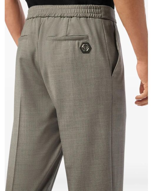 メンズ Philipp Plein イージーパンツ Gray