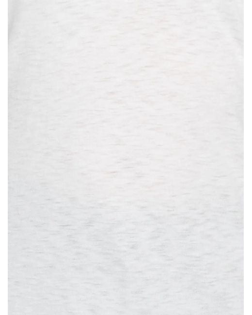 Rag & Bone White T-shirt Con Scollo A V