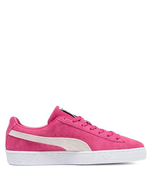 PUMA Classic Xxi "pink" スエード スニーカー