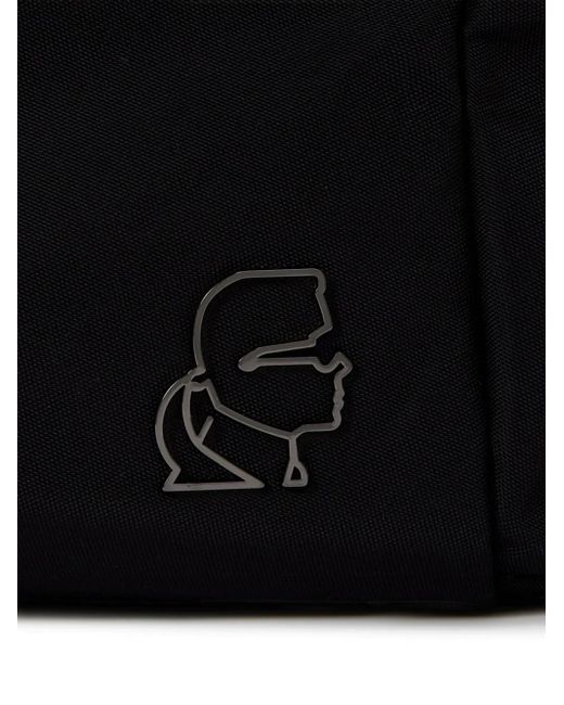 Karl Lagerfeld Black K/Kameo Weekender Bag for men