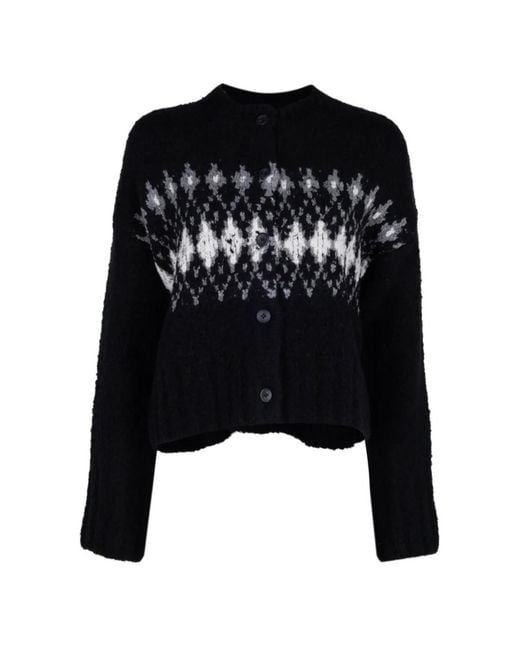 Altuzarra Black Haven Wool Cardigan