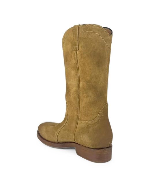 Jil Sander Green Bottines Bruce