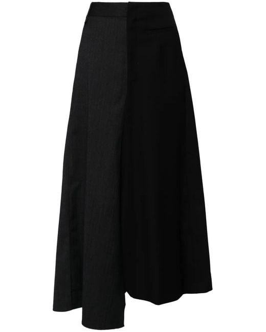 JNBY Black Spliced Skirt