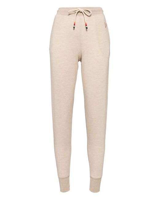 Paul Smith Natural Embroidered Tapered Trousers