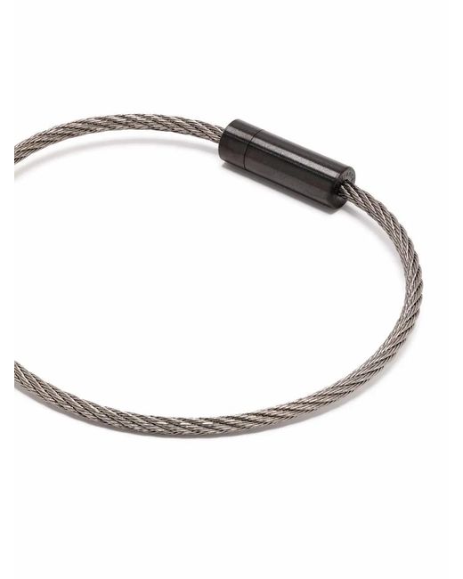 Le Gramme White 7G Cable Bracelet