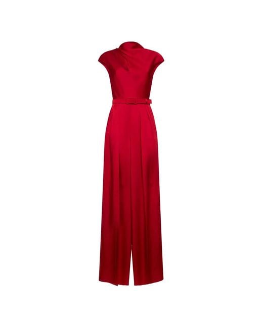 Max Mara Red Pull À Col Rond