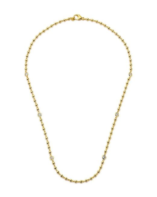 Buddha Mama Metallic 20Kt Diamond Necklace