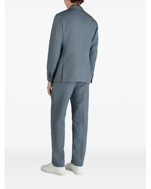 Traje Con Botones Incotex de hombre de color Blue