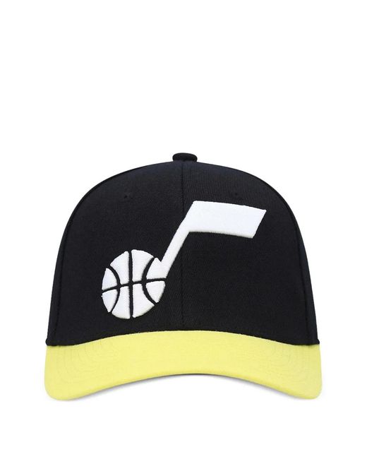 Mitchell & Ness Black Nba Utah Jazz Two-Tone Team Cap for men