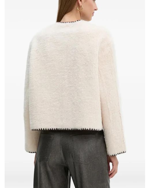 Ouí Natural Button-Up Jacket