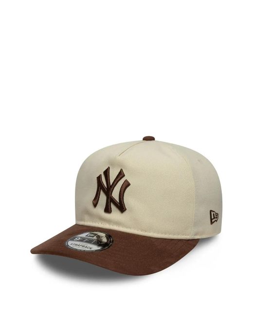 KTZ Natural 9Fifty New York Yankees Baseball Cap for men