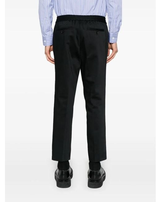 AMI Black Ami Trousers for men