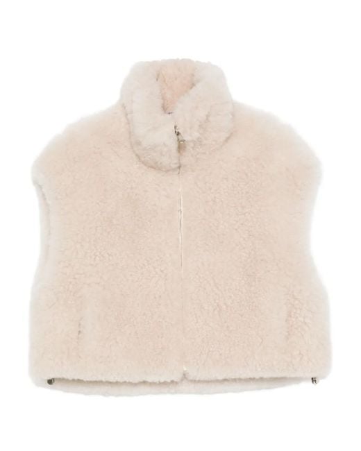 Liska Natural High-Neck Gilet