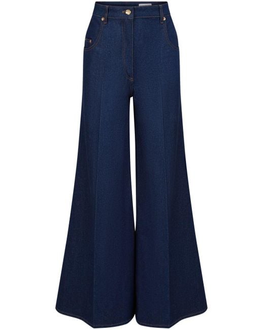 Pantalones con cordones Nina Ricci de color Blue