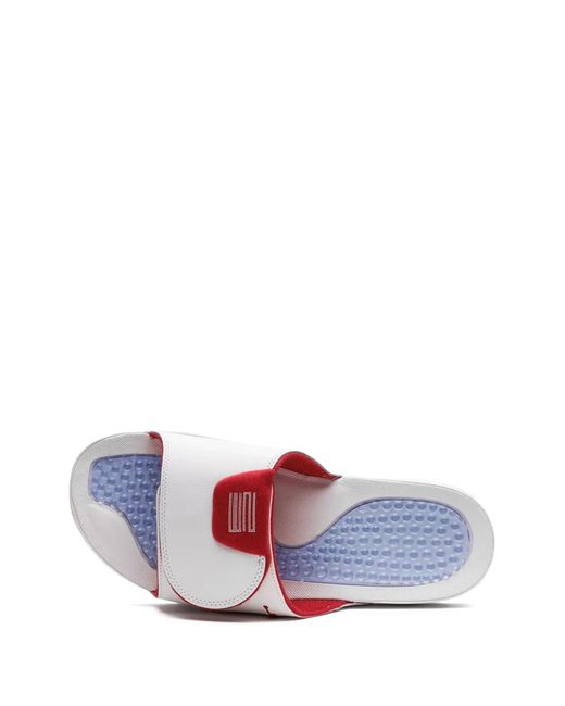 Nike White Hydro Xi Retro "Cherry" Slides for men