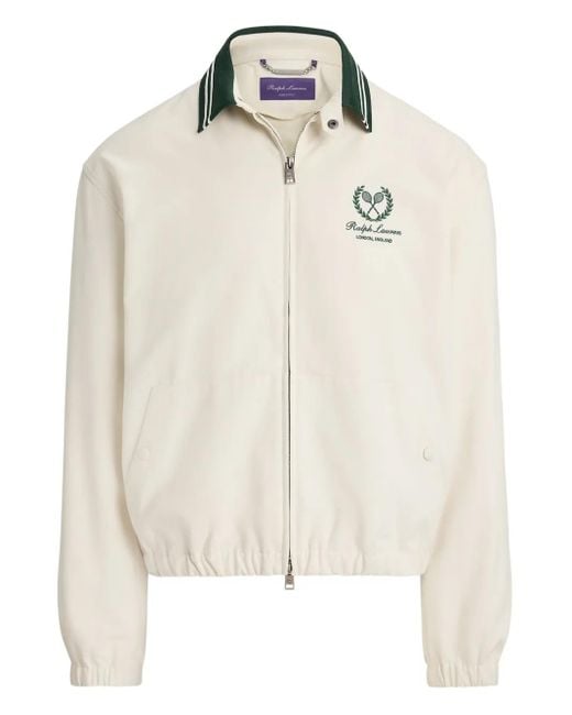 メンズ Ralph Lauren ジップアップ ジャケット Natural
