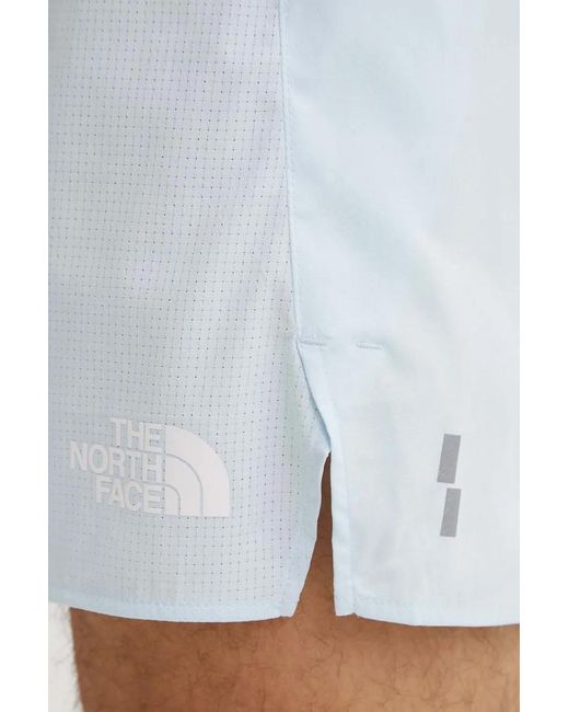 The North Face White Logo-Print Panelled Shorts for men