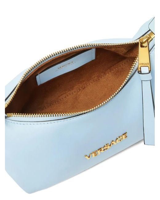 Versace Blue Tag Nappa Bag