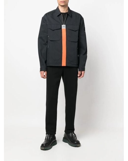 A_COLD_WALL* Black Stria Shirt Jacket for men