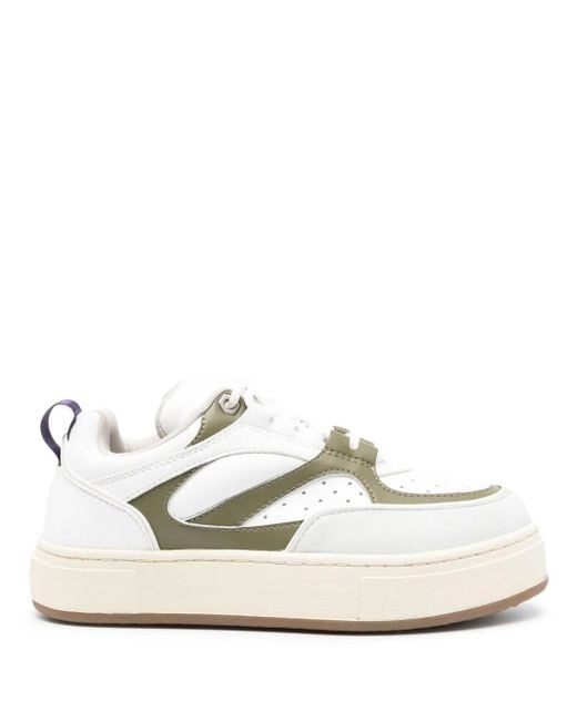 Eytys White Sidney Panelled Sneakers