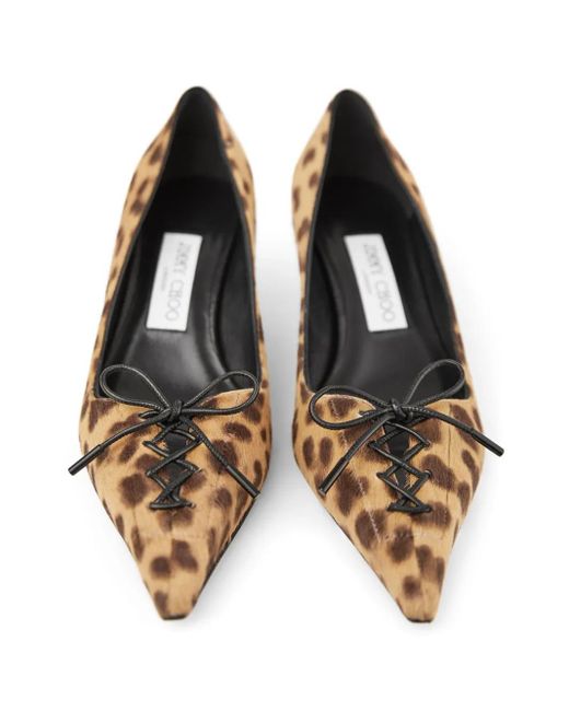 Jimmy Choo Brown Scarlett 50Mm Pumps
