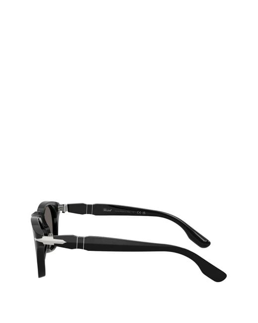 Persol Gray Square-Frame Sunglasses