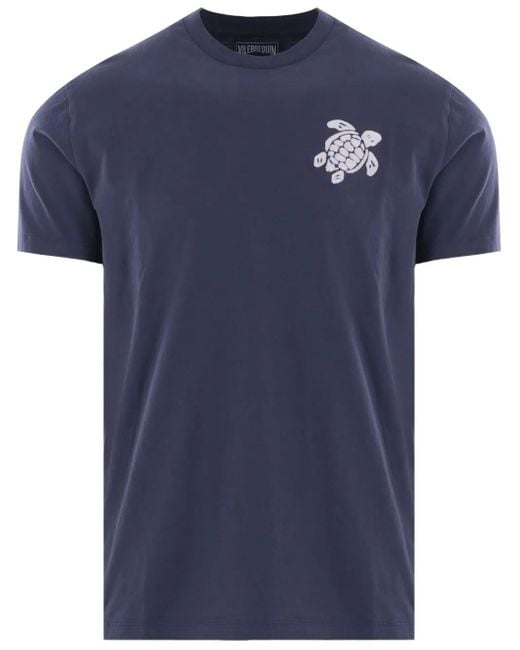 メンズ Vilebrequin エンブロイダリー Tシャツ Blue